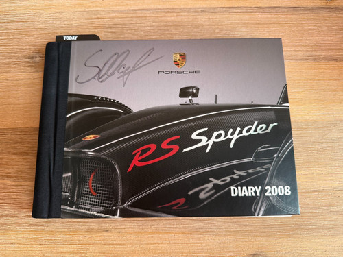Porsche spyder diary 2008 - spyder,