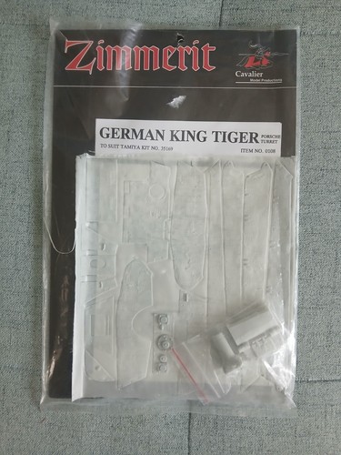 Cavalier zimmerit aus resin - zimmerit,