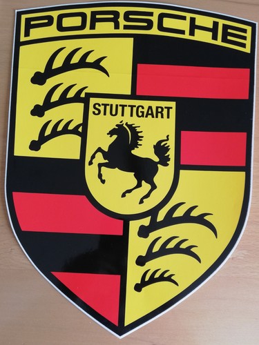 Porsche emblem - porsche, emblem(aufkleber)