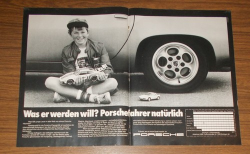 Seltene werbung porsche was - werbung,