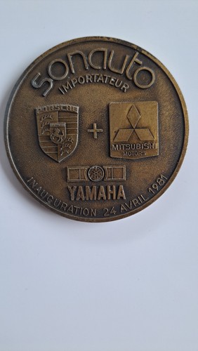 Porsche medaille sonauto - medaille,